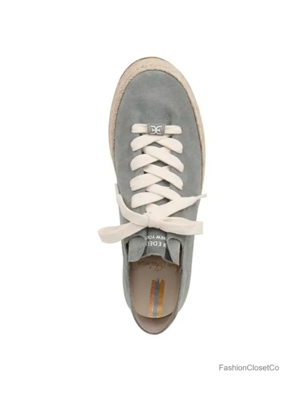 Espadrille Platform Lace-Up Sneakers